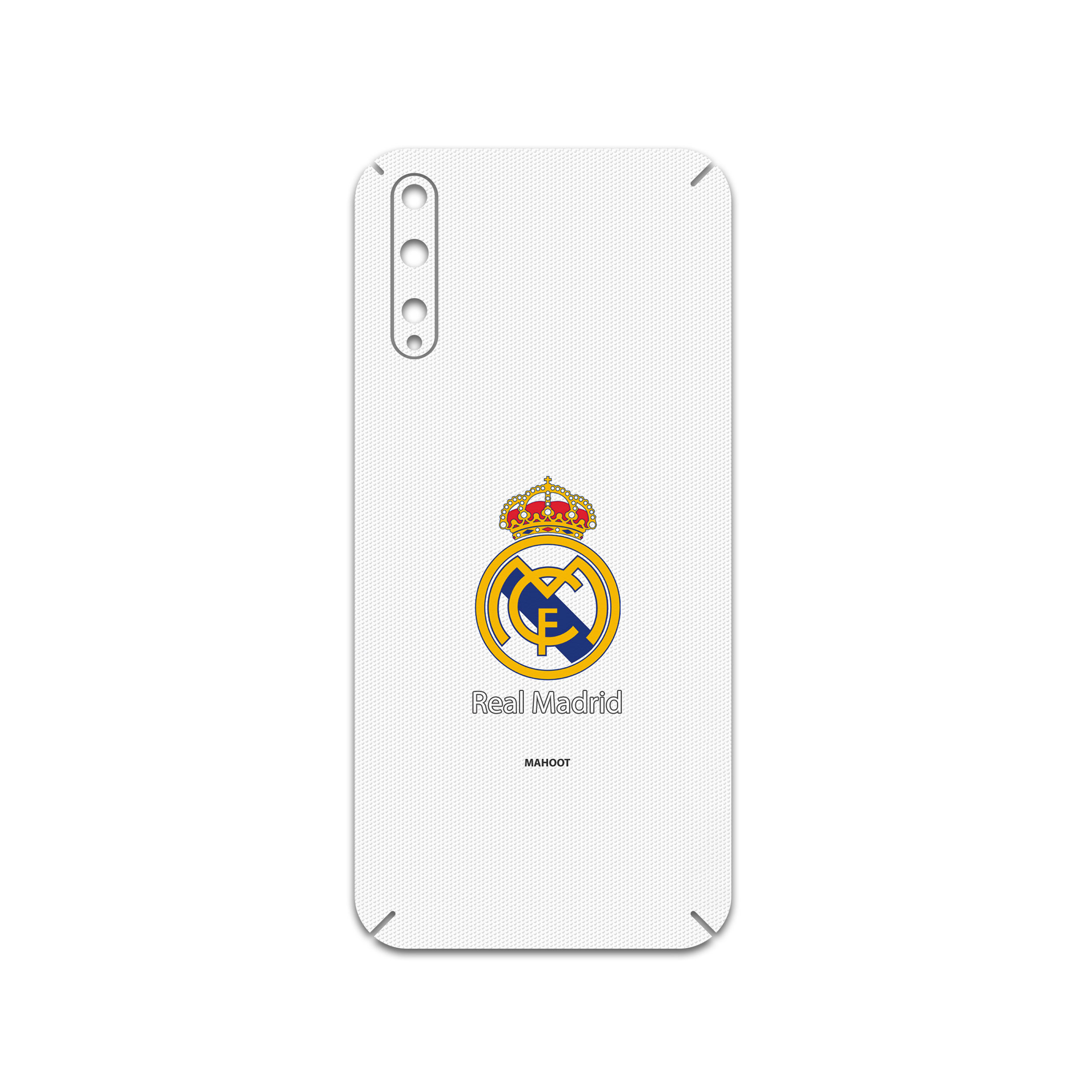 برچسب پوششی ماهوت مدل REAL-MADRID-1-FC مناسب برای گوشی موبایل هوآوی Y8p