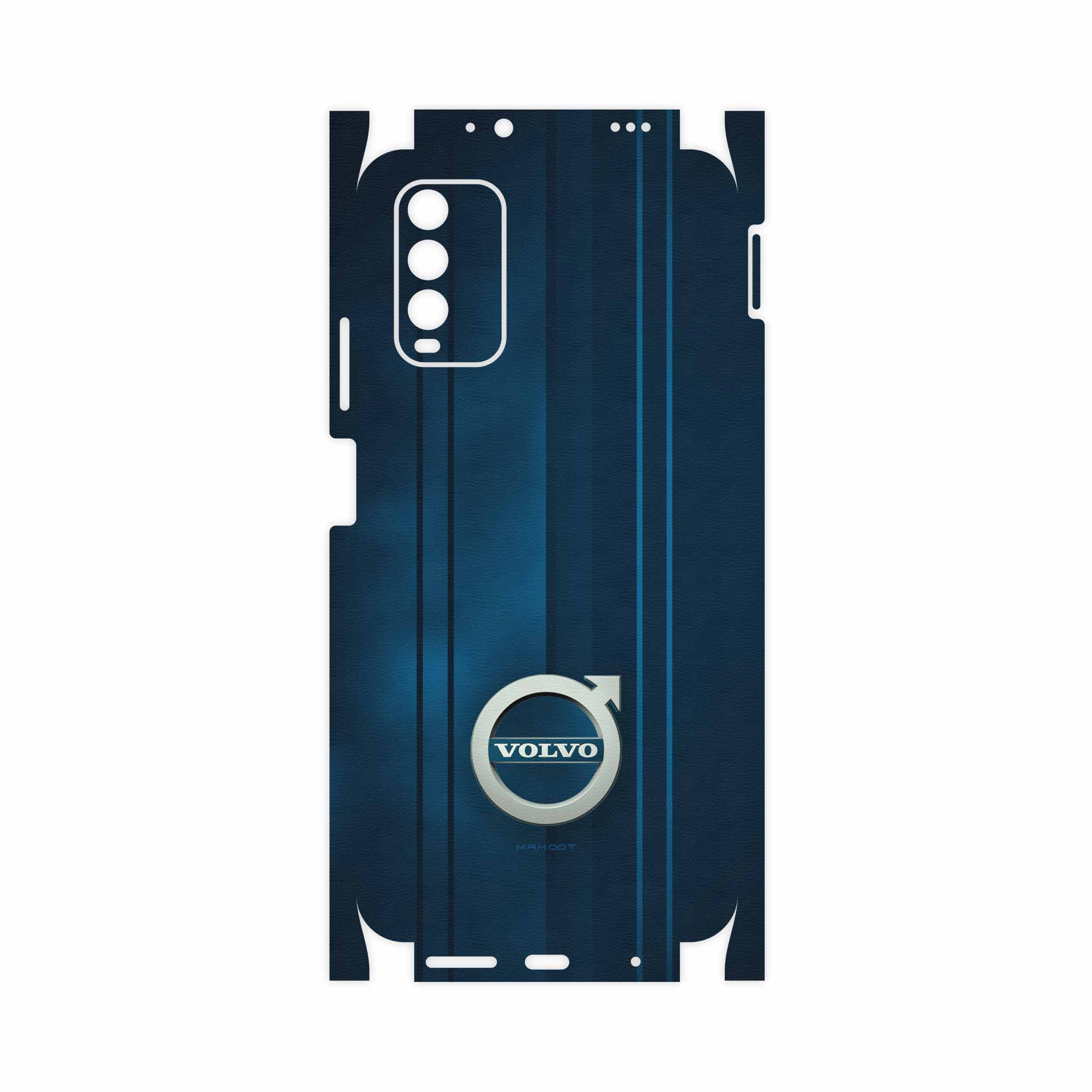 برچسب پوششی ماهوت مدل Volvo-FullSkin مناسب برای گوشی موبایل شیائومی Redmi 9T