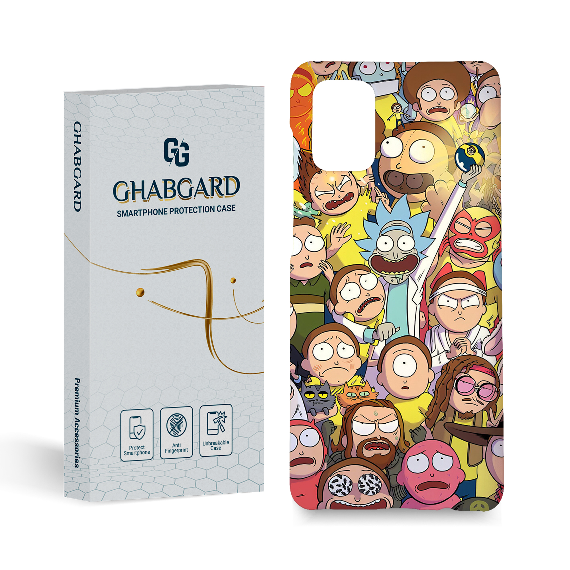 کاور قاب گارد مدل پسرانه مناسب برای گوشی موبایل سامسونگ galaxy a71