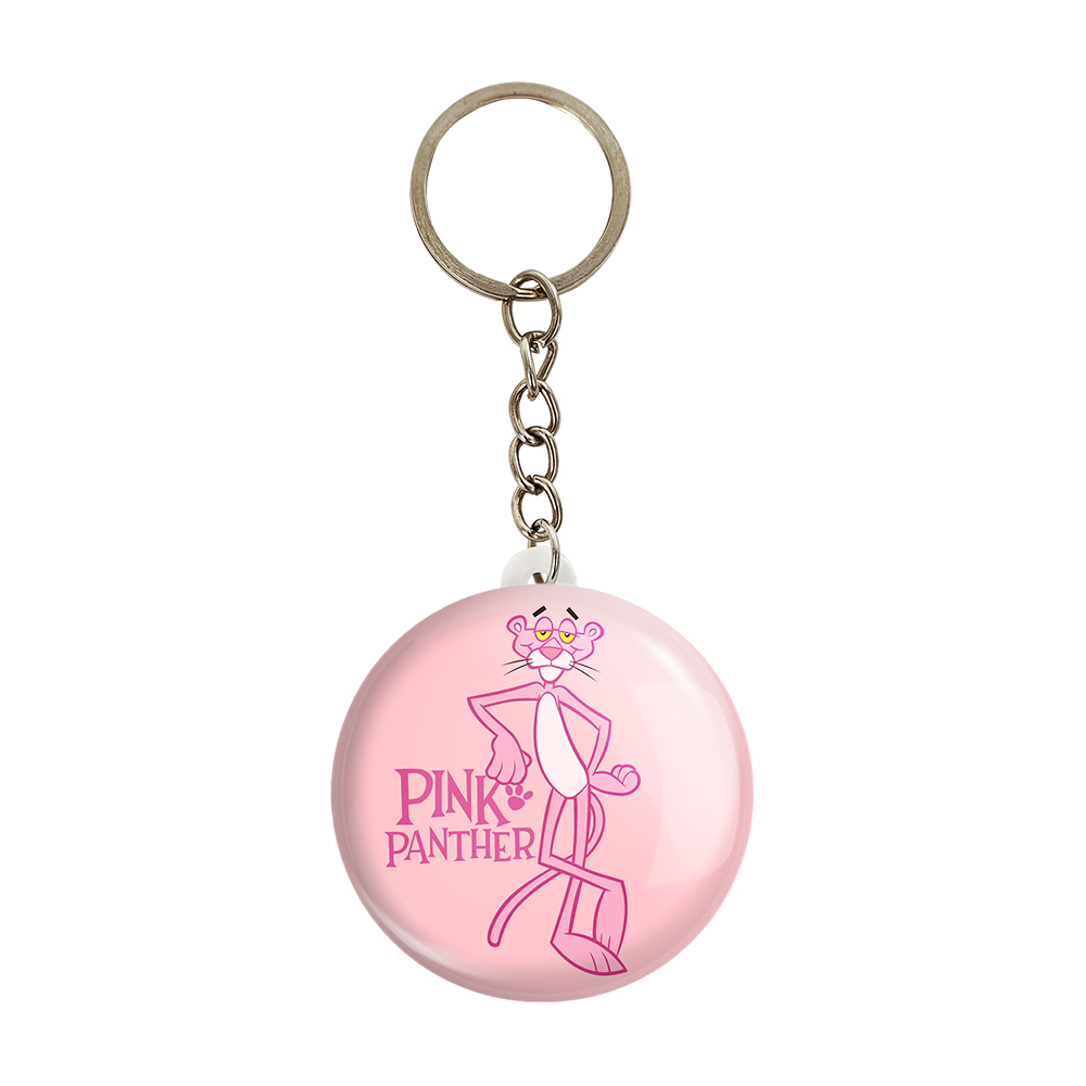 جاکلیدی خندالو طرح پلنگ صورتی کد 1397 