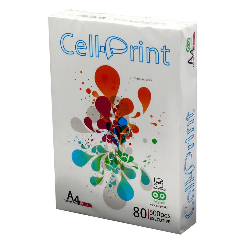 کاغذ Cellprint 80g A4 بسته 500 عددی