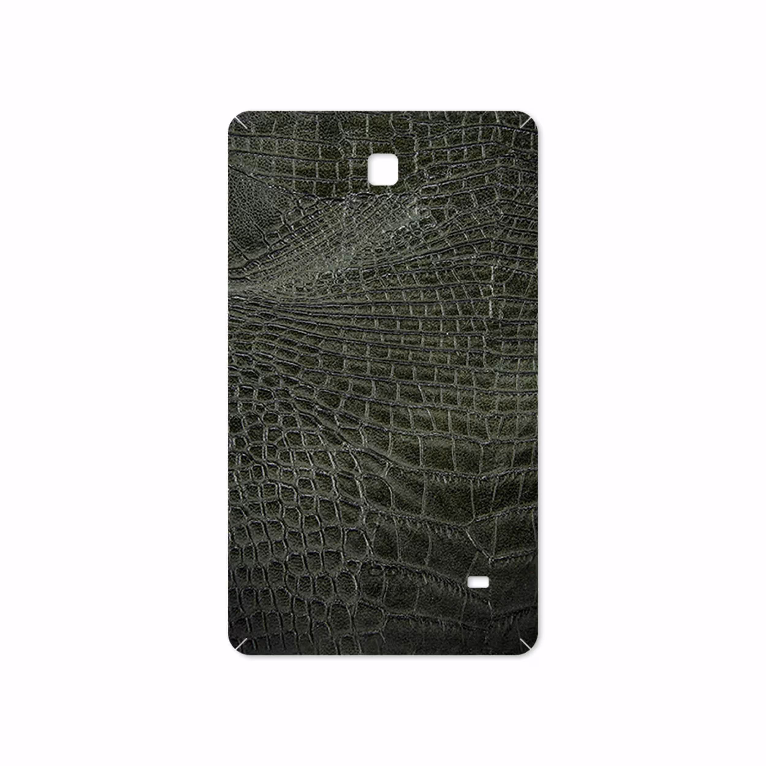 برچسب پوششی ماهوت مدل Green-Crocodile-Leather مناسب برای تبلت سامسونگ Galaxy Tab 4 7.0 2014 T231