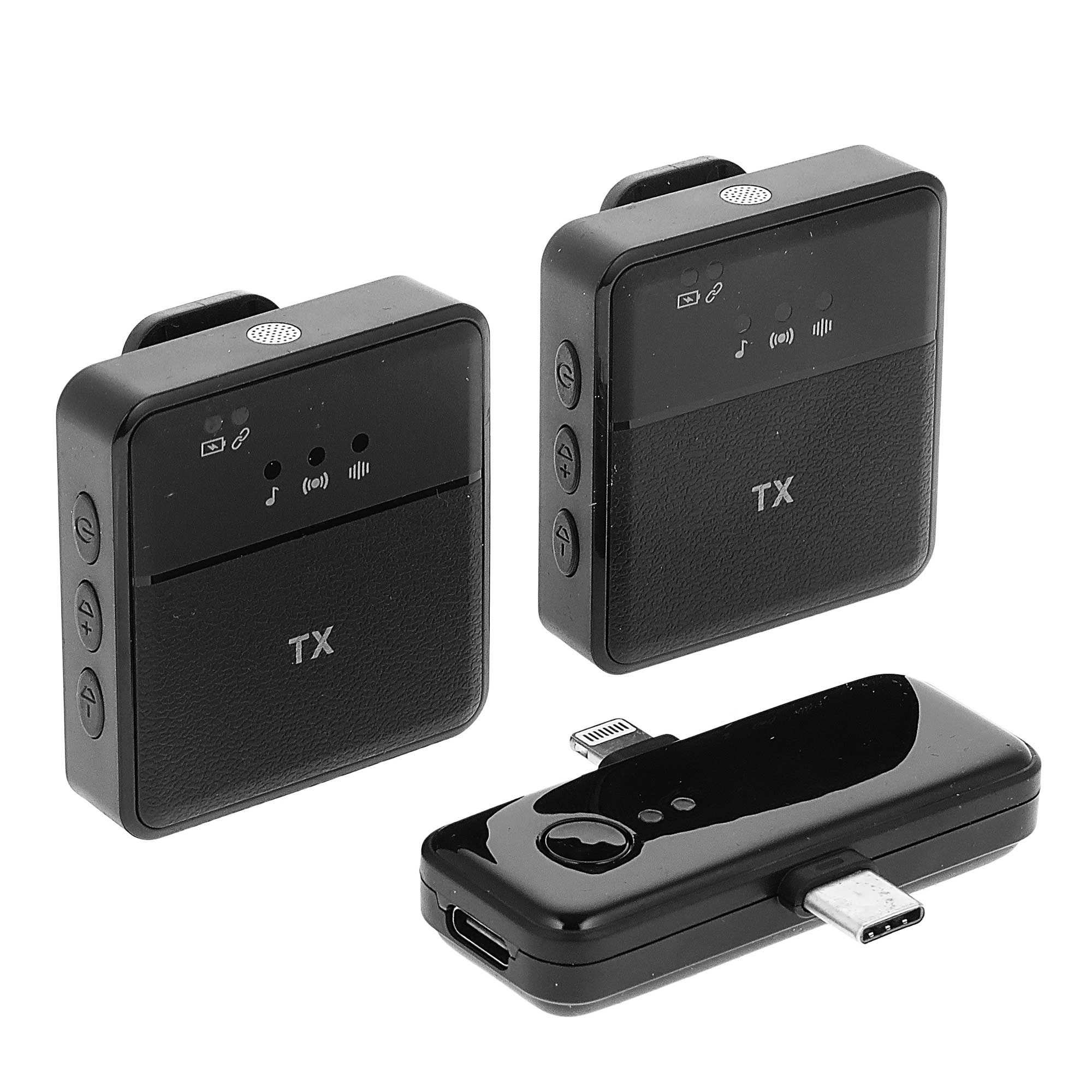 میکروفون یقه ای بی سیم دو میکروفونه مدل SX31