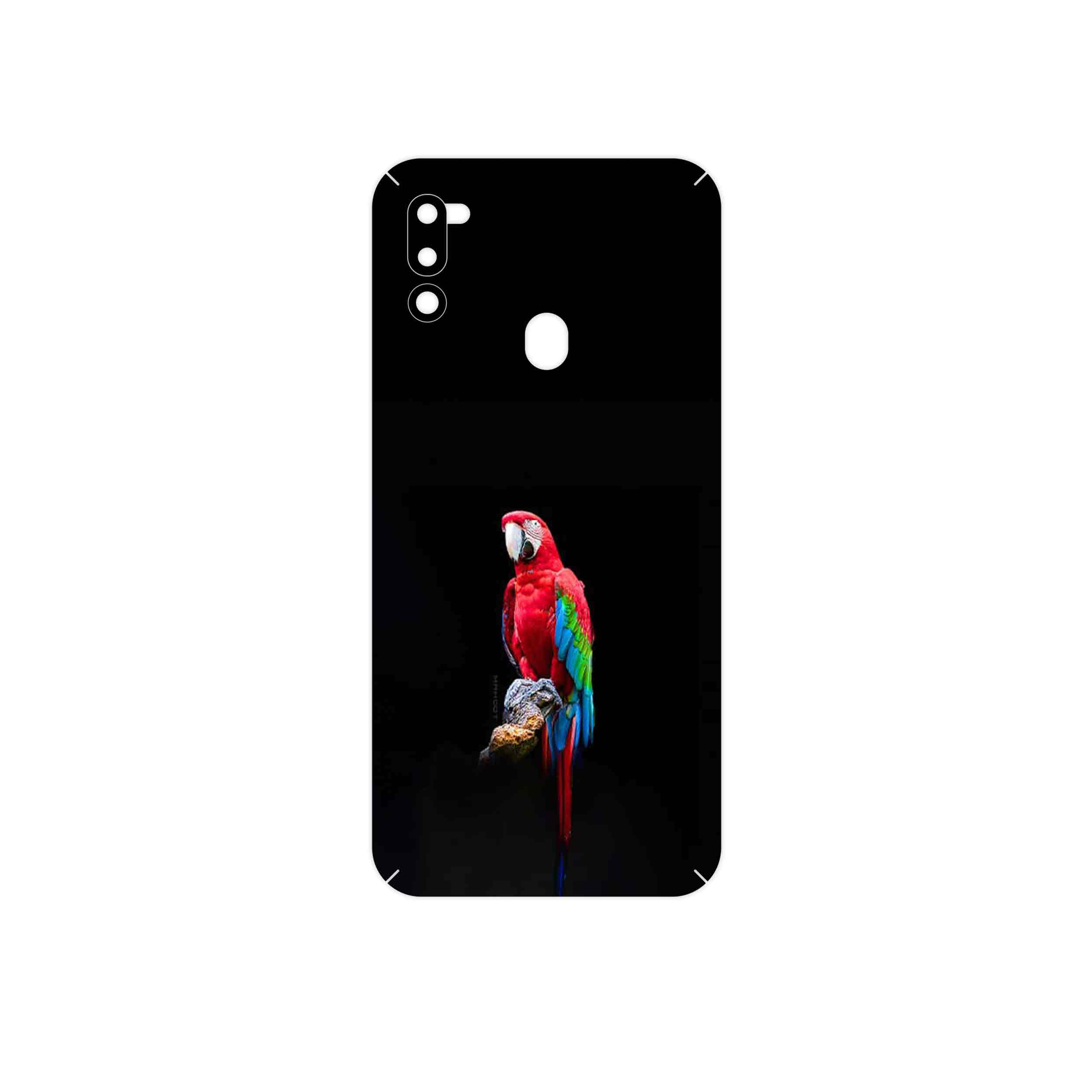 برچسب پوششی ماهوت مدل Parrot مناسب برای گوشی موبایل سامسونگ Galaxy M21 (2021) Edition