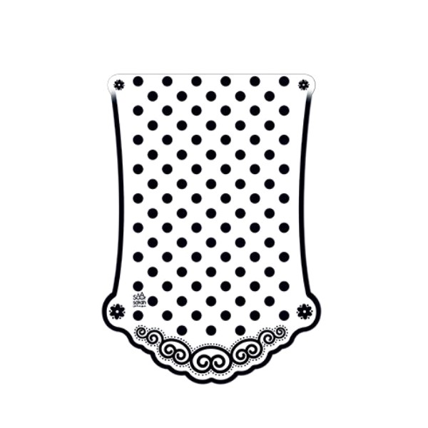 ریسه تولد مدل خالدار کد 01