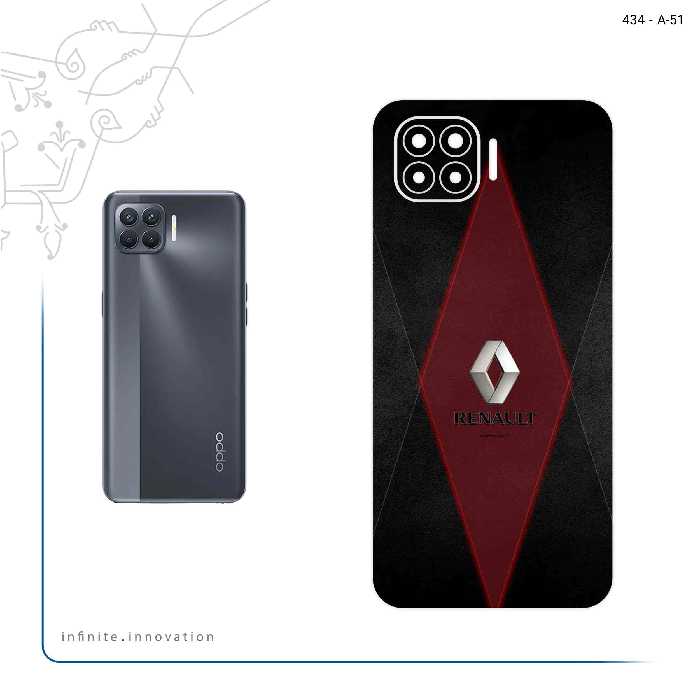 برچسب پوششی ماهوت مدل Renault مناسب برای گوشی موبایل اپو A93