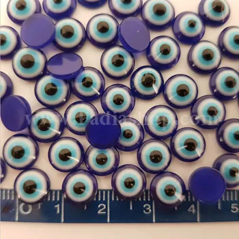 مهره چشم نظر تخت سایز 8