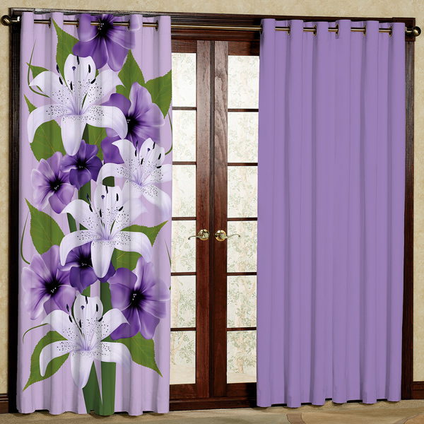 پرده مدل هازان پانچی کد 1 سایز 280x140 سانتی متر