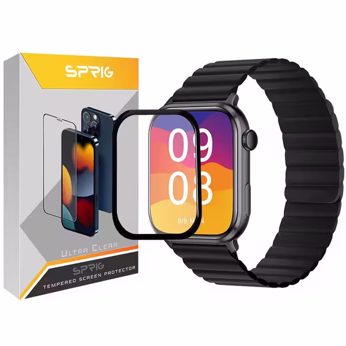 محافظ صفحه نمایش نانو اسپریگ مدل SPG مناسب برای ساعت هوشمند شیائومی Imilab w02 | کالا برتری