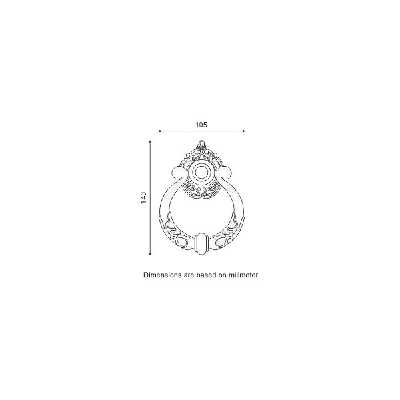 چشمی درب مدل درکوب الیوت DK0103