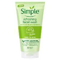 ژل شستشوی شاداب کننده سیمپل kind to skin