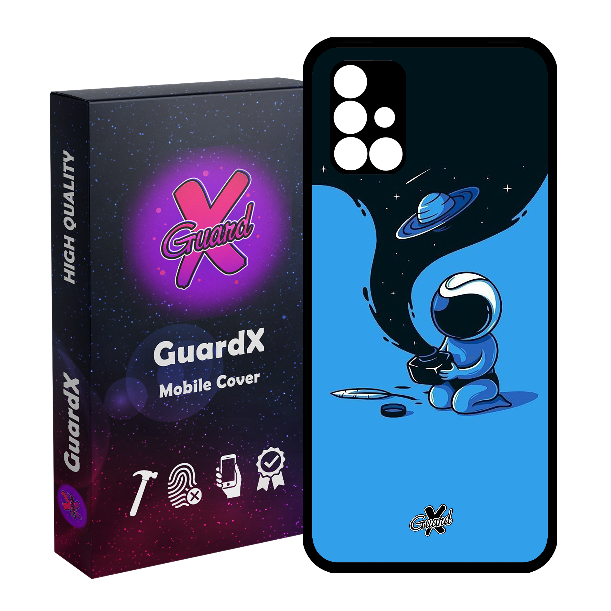 کاور گارد ایکس طرح Galaxy مدل Glass10052 مناسب برای گوشی موبایل سامسونگ Galaxy A51 5G