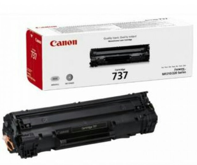 تونر مشکی کانن مدل 737