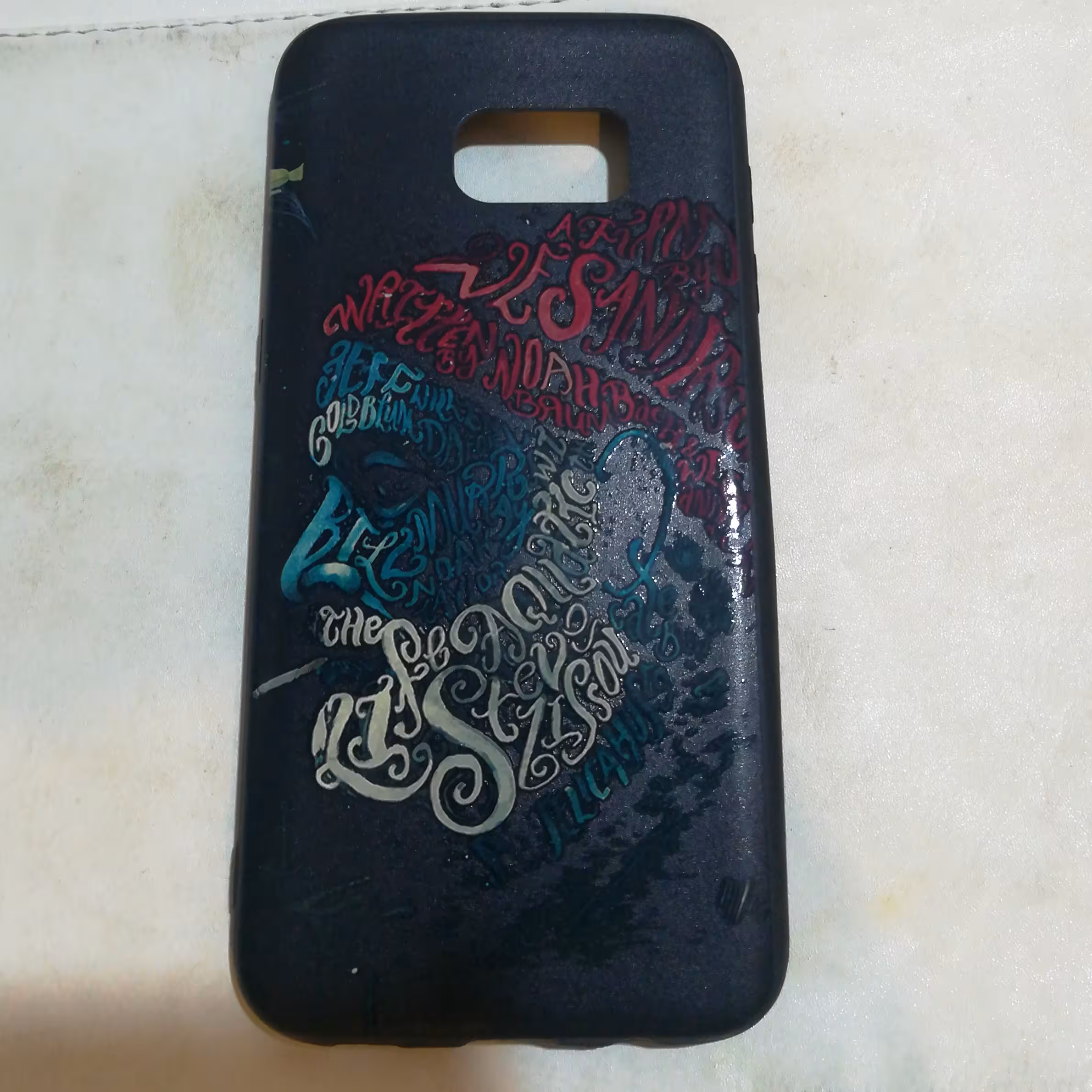 سامسونگ    S7  edge طرح حروف چهره