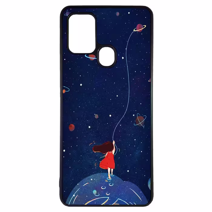 کاور طرح دختر کد 1146 مناسب برای گوشی موبایل سامسونگ galaxy a21s