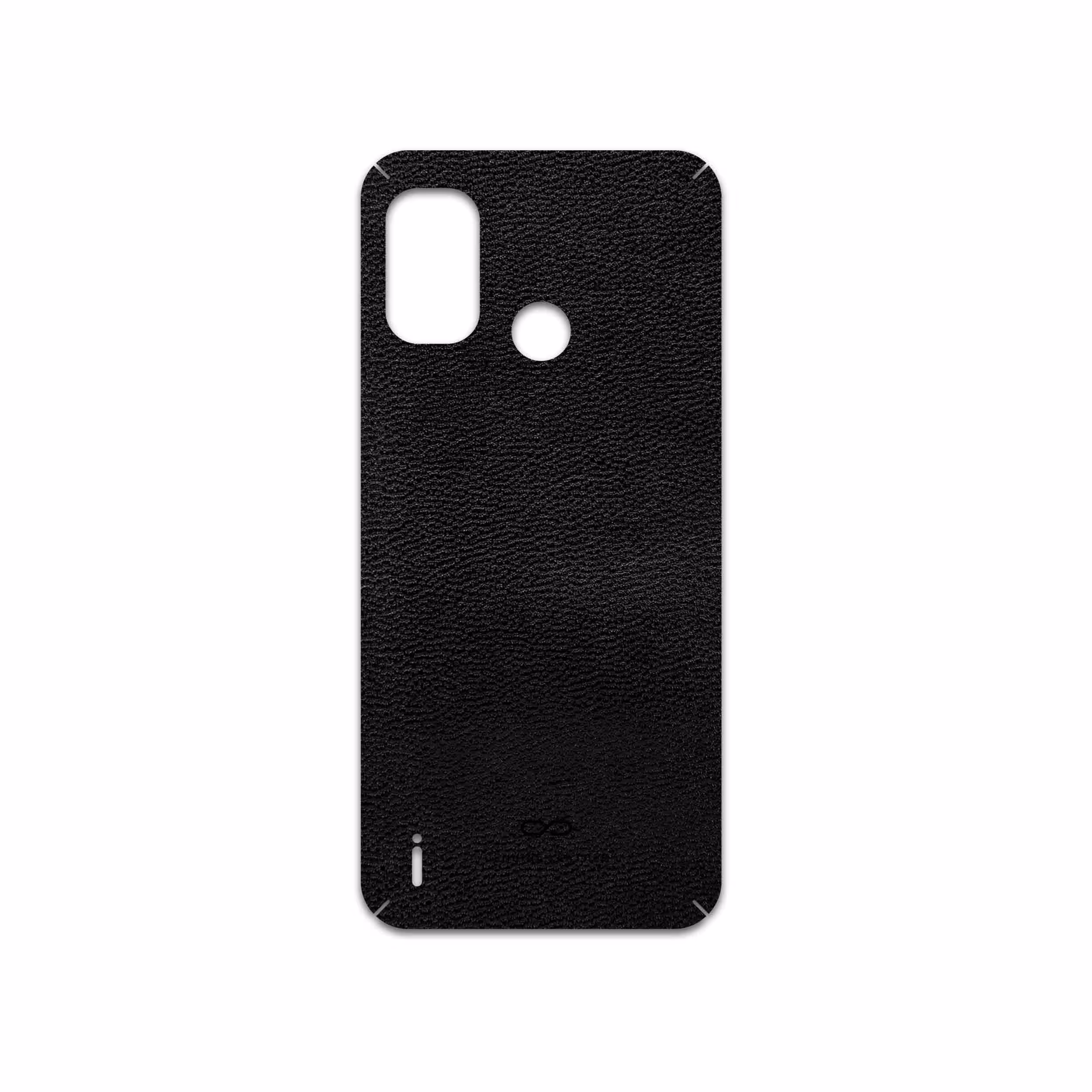 برچسب پوششی ماهوت مدل Black-Leather مناسب برای گوشی موبایل نوکیا G11 Plus