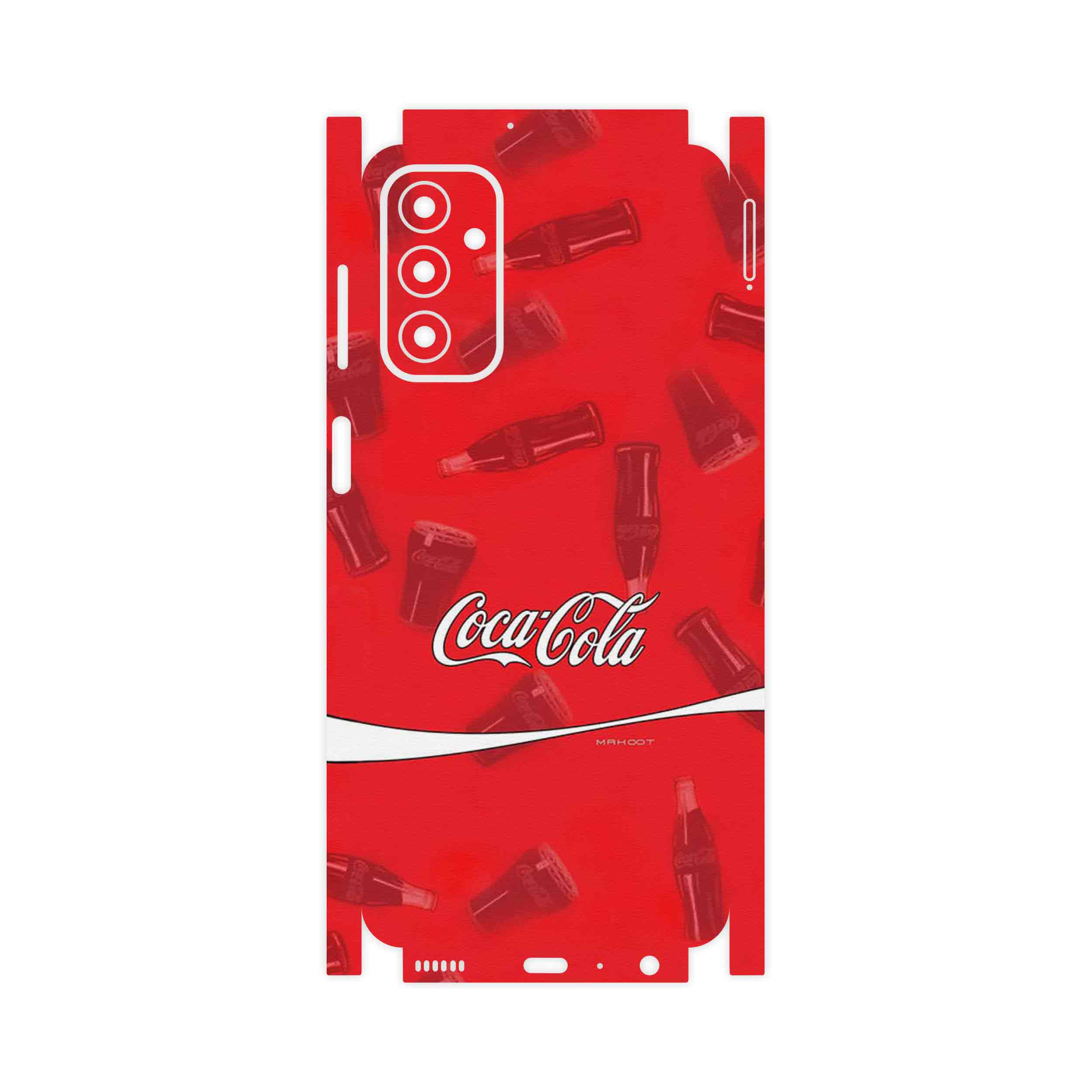 برچسب پوششی ماهوت مدل Coca_Cola_Logo-FullSkin مناسب برای گوشی موبایل سامسونگ Galaxy M23