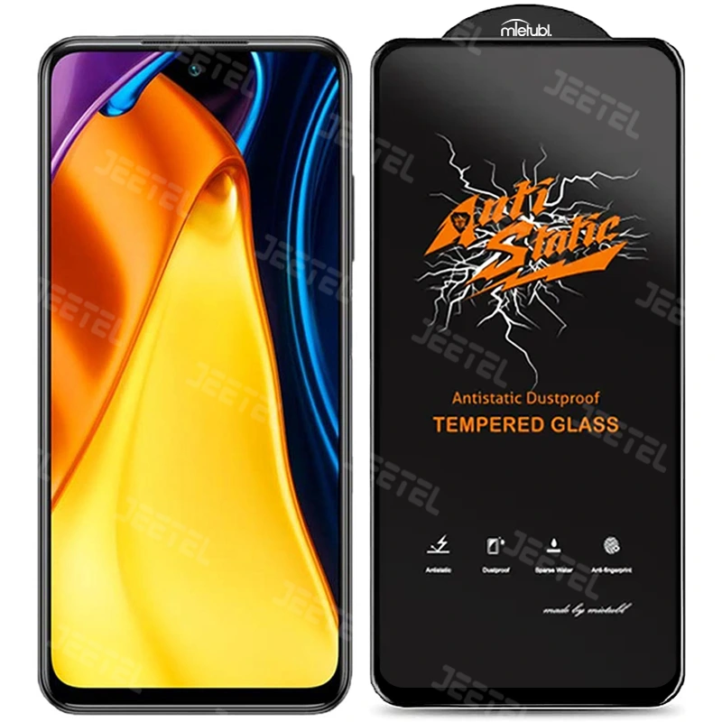 محافظ صفحه نمایش گوشی Xiaomi Poco M3 Pro آنتی استاتیک اورجینال (Mietubl)