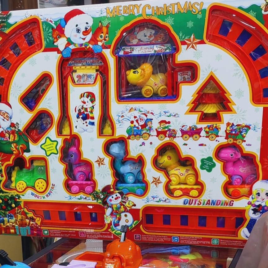 قطار اسباب بازی موزیکال سایز بزرگ لطفا قبل از سفارش موجودی بگیرید 