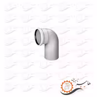 زانو 87 درجه پوش فیت سه لایه فاضلابی وحید سایز 125
