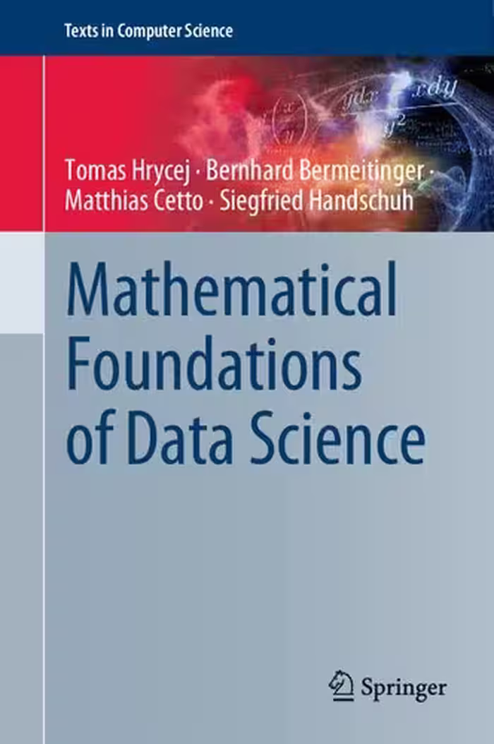 خرید و دانلود نسخه کامل کتاب Mathematical Foundations of Data Science