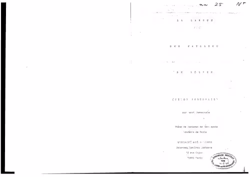 خرید و دانلود نسخه کامل کتاب La langue des Fataluku de Lórehe (Timor Portugais)