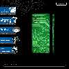 برچسب پوششی ماهوت مدل Green-Printed-Circuit-Board-FullSkin مناسب برای گوشی موبایل اپو Find X3 Pro