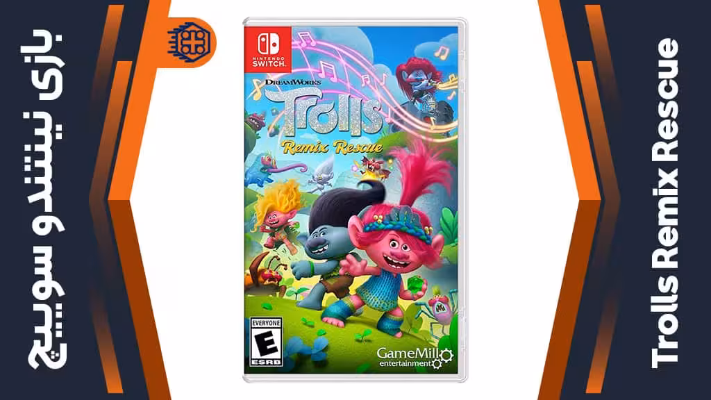 دیسک بازی Trolls Remix Rescue – مخصوص PS5