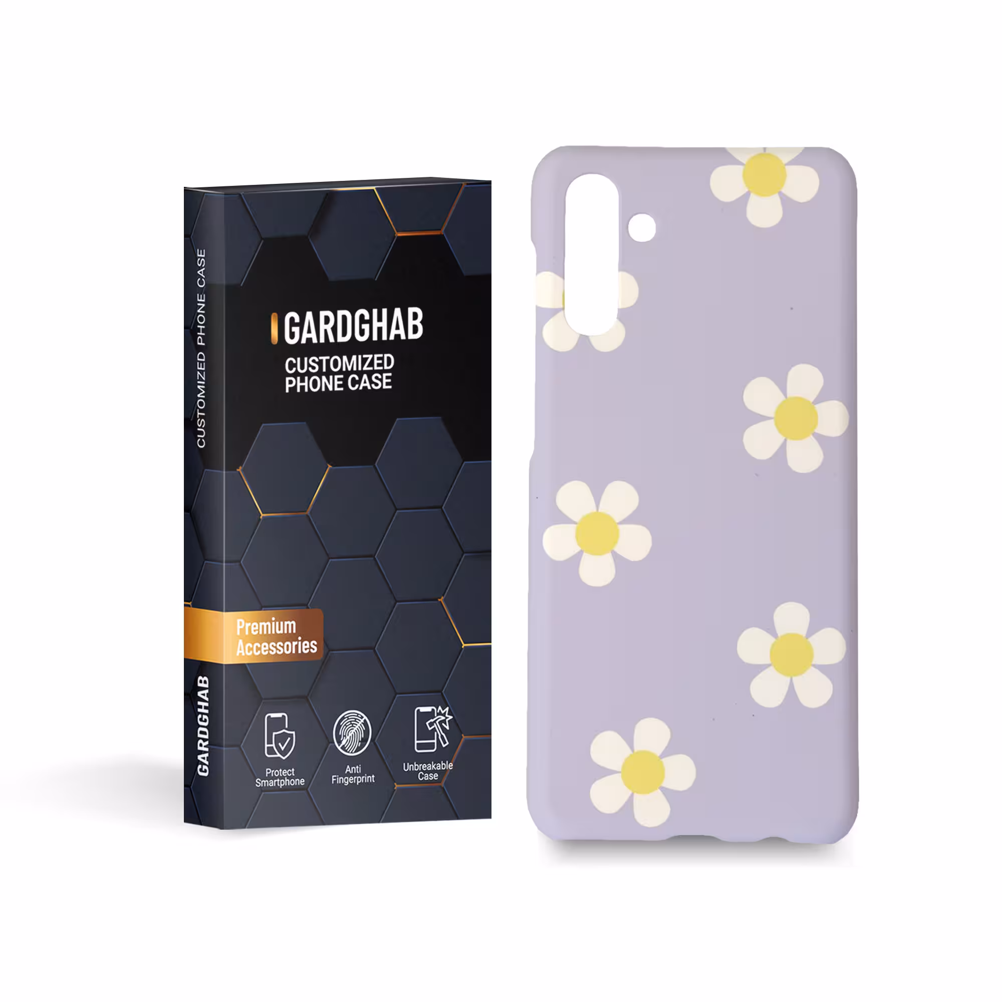 کاور گارد قاب مدل گل مناسب برای گوشی موبایل سامسونگ Galaxy A13 5g / A04s