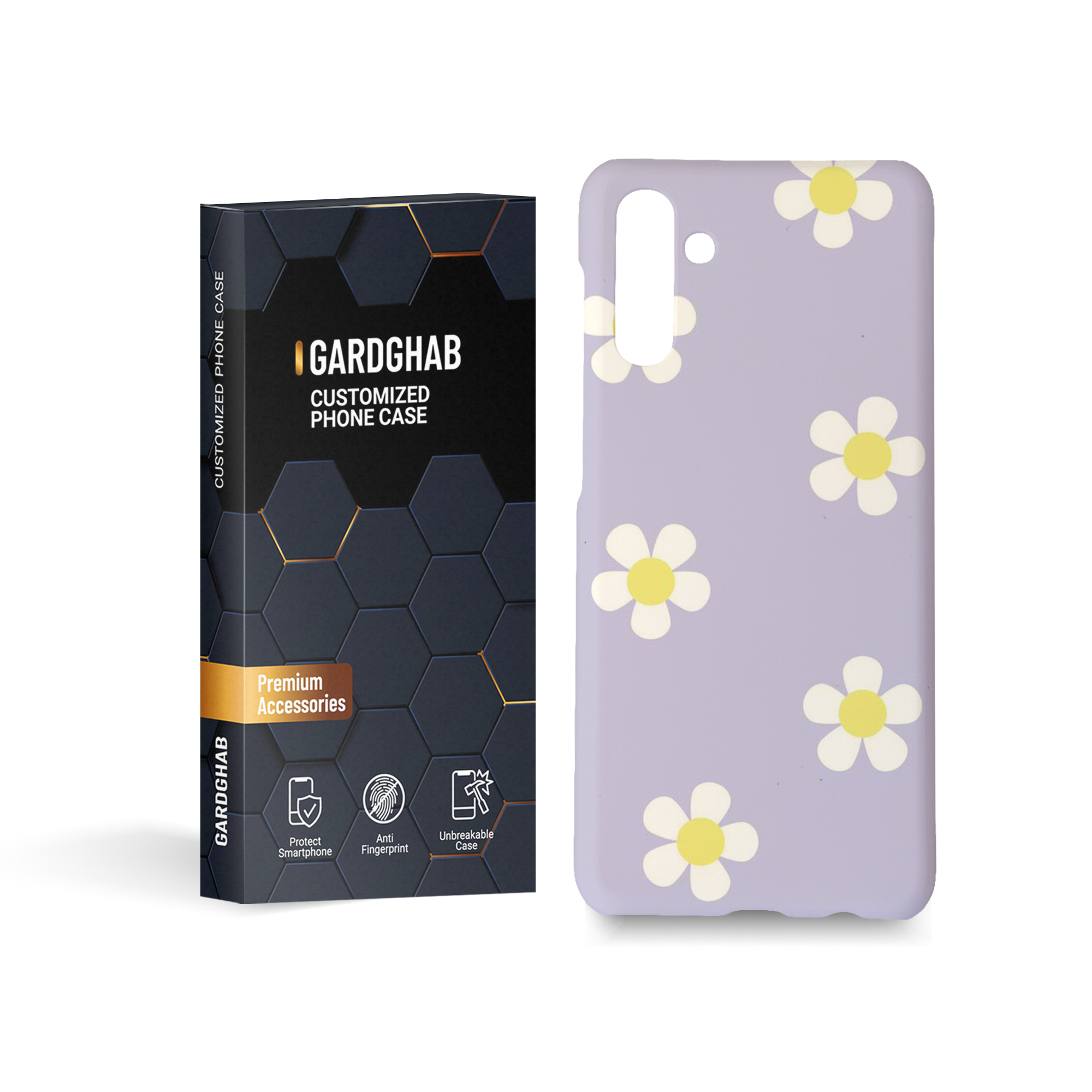 کاور گارد قاب مدل گل مناسب برای گوشی موبایل سامسونگ Galaxy A13 5g / A04s