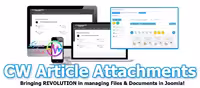 دانلود افزونه CW Article Attachments PRO برای جوملا