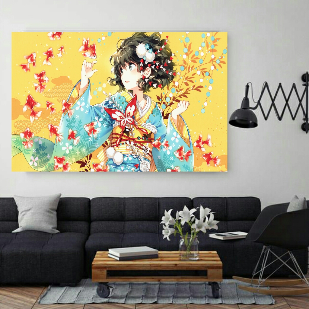  تابلو شاسی طرح انیمه مدل TSH1379