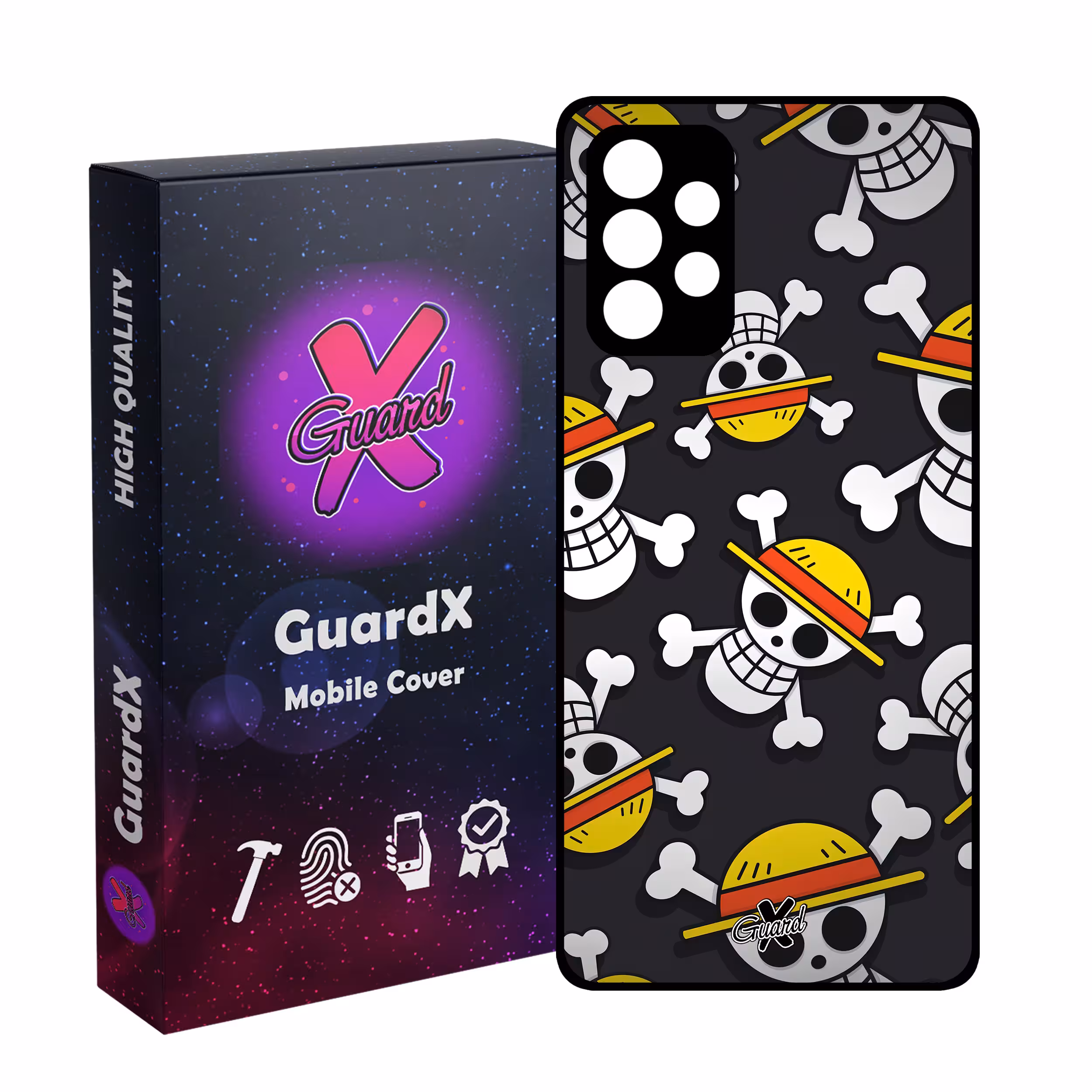 کاور گارد ایکس طرح One Piece Anime مدل Glass10507 مناسب برای گوشی موبایل سامسونگ Galaxy A32 4G