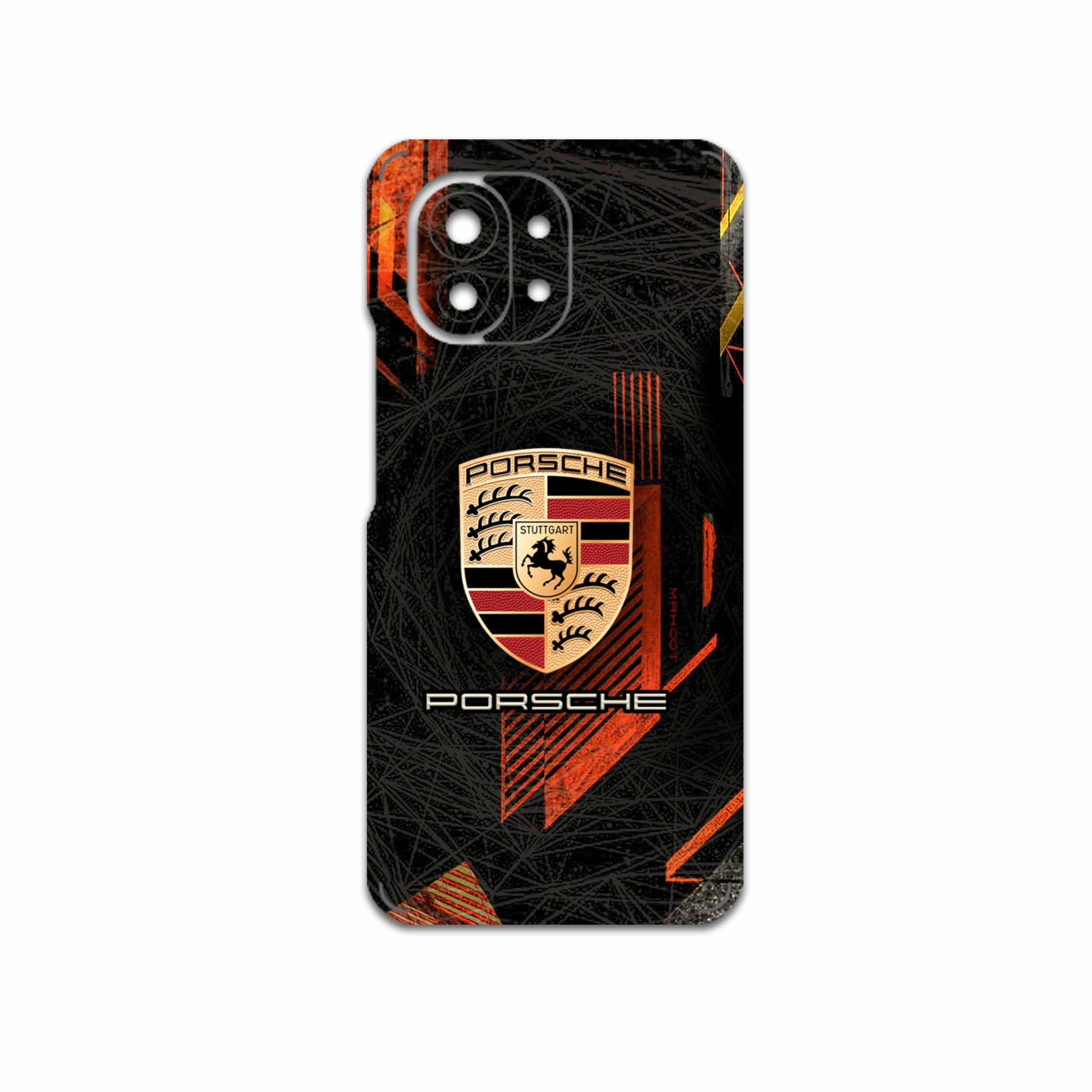 برچسب پوششی ماهوت مدل Porsche-Logo مناسب برای گوشی موبایل شیائومی Mi 11 5G