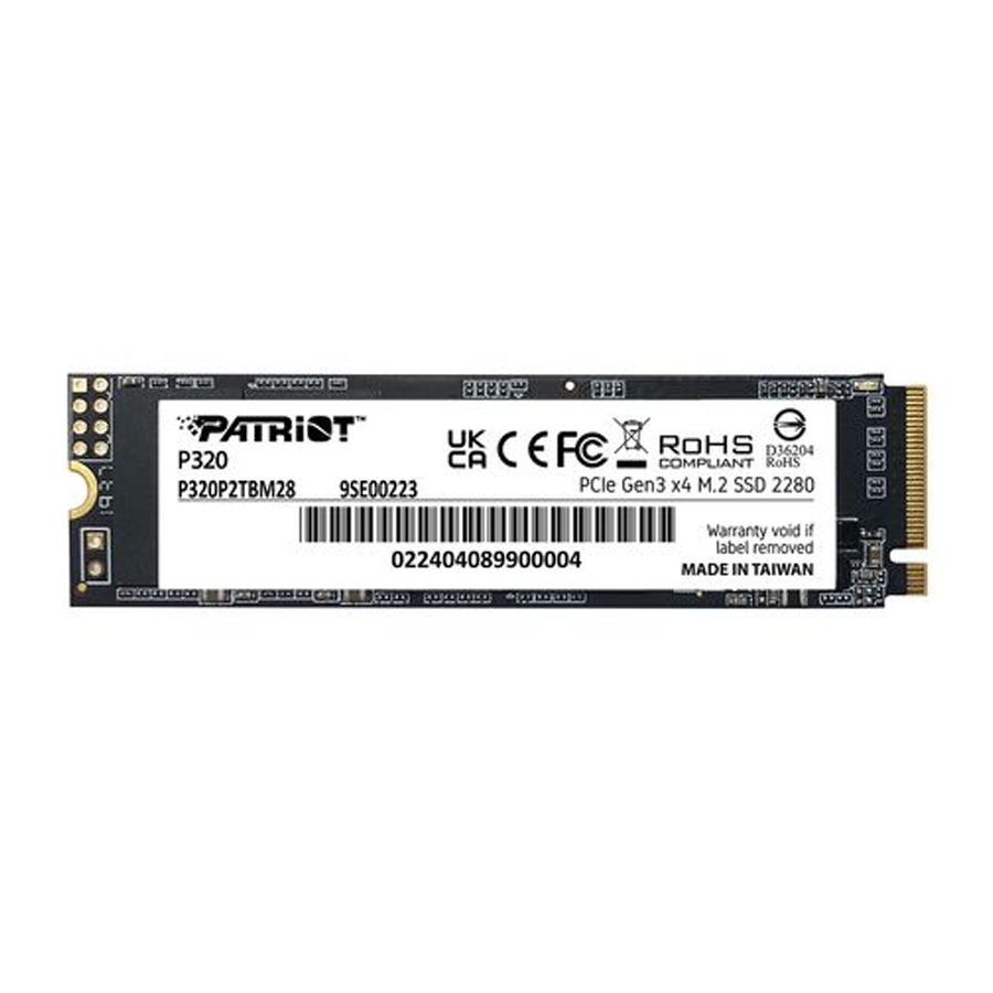 اس اس دی اینترنال پاتریوت مدل P320 ظرفیت 2 ترابایت