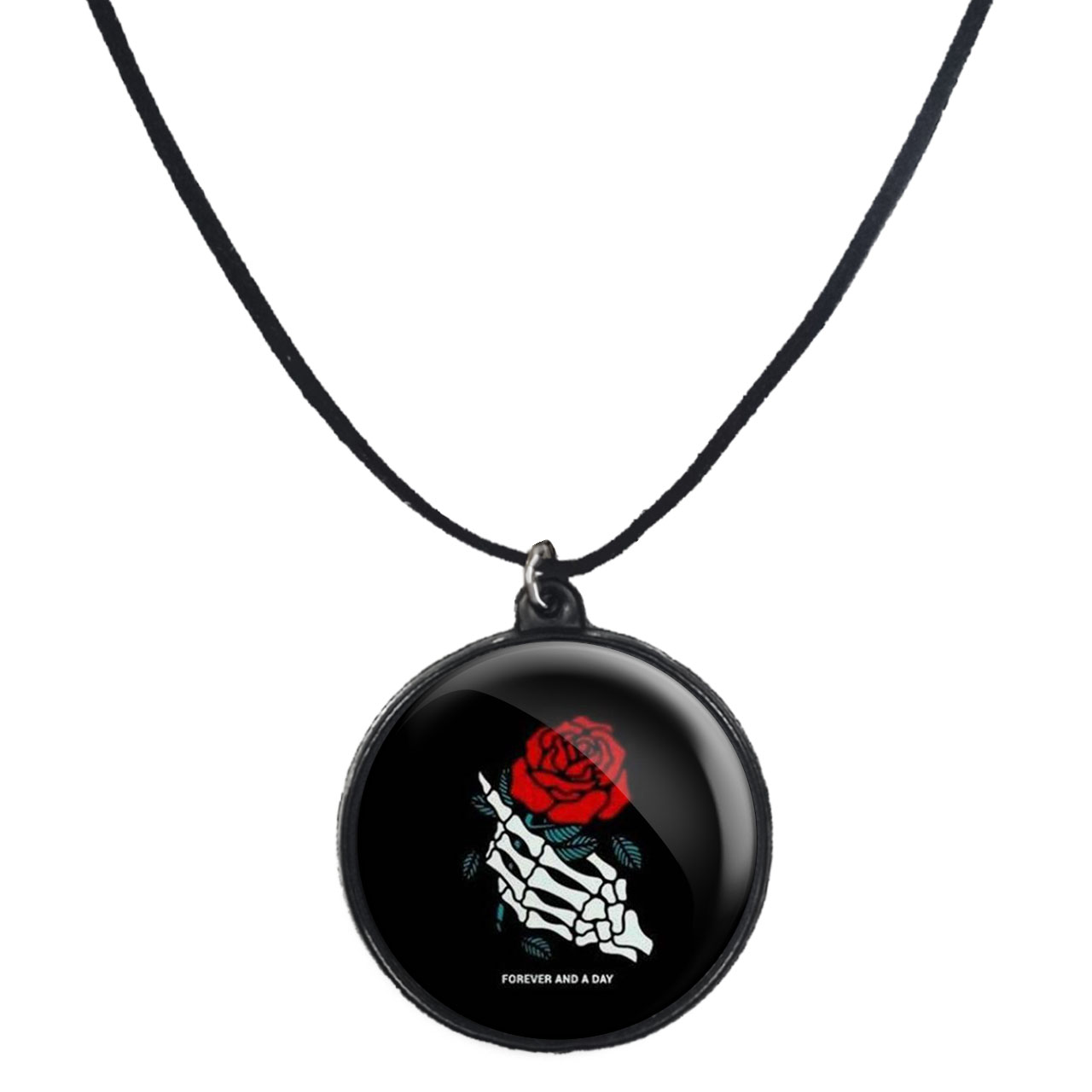 گردنبند پرمانه طرح اسکلت کد pmb.6134