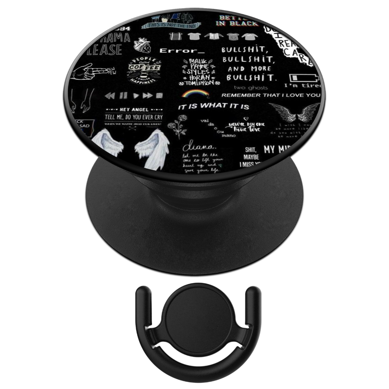 پایه نگهدارنده گوشی موبایل پاپ سوکت آکام مدل APSC001909 به همراه پاپ کلیپ