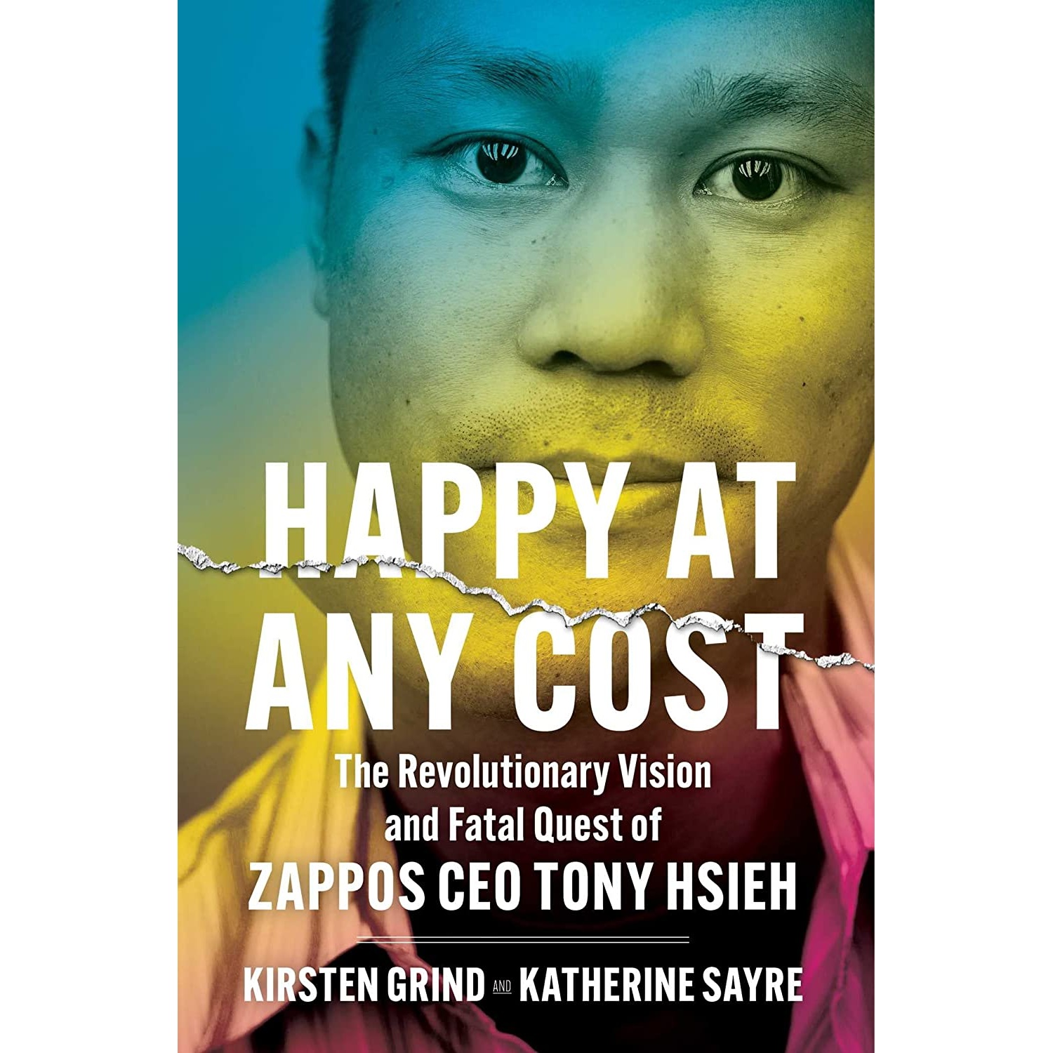 کتاب Happy at Any Cost اثر Kirsten Grind and Katherine Sayre انتشارات Simon &amp; Schuster
