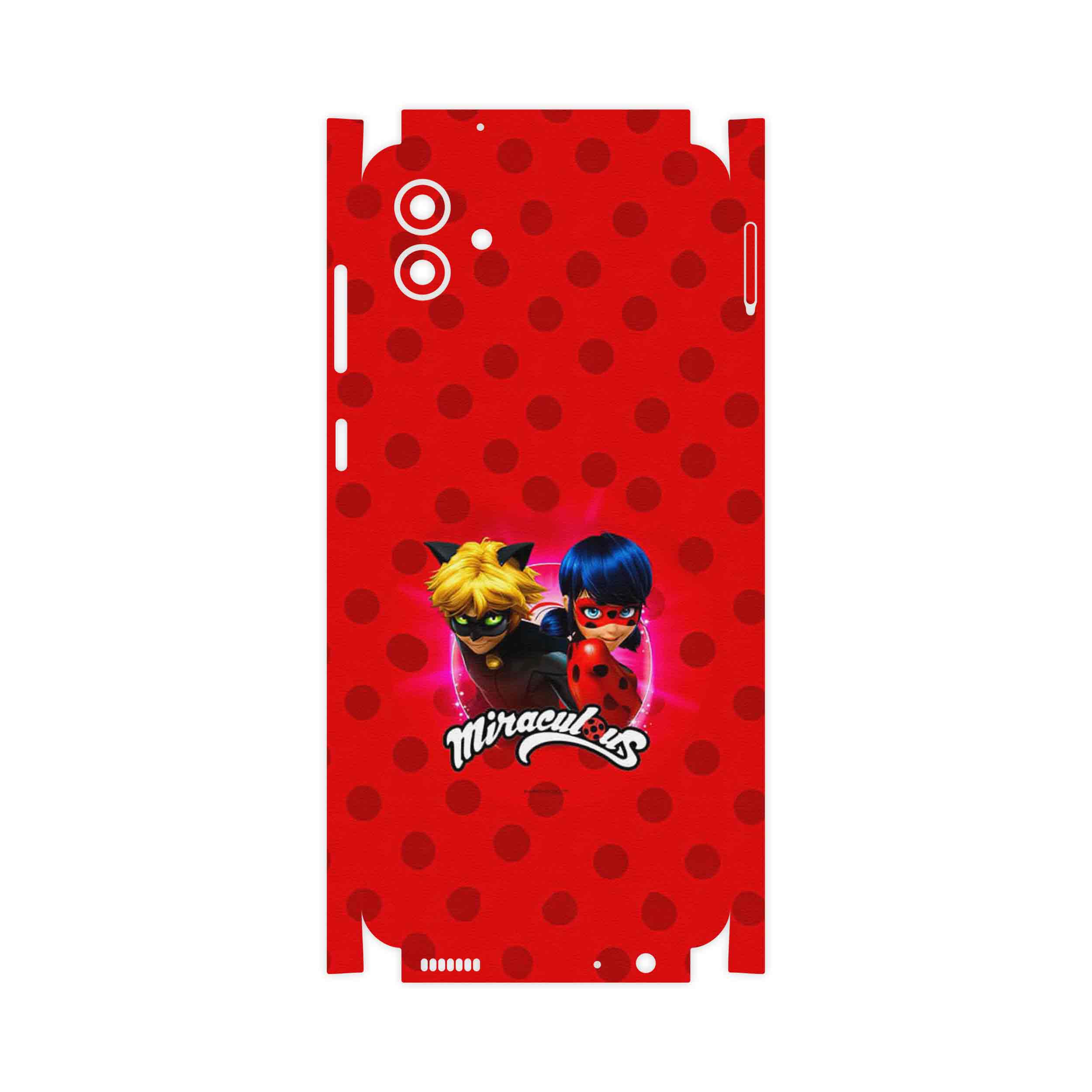 برچسب پوششی ماهوت مدل Ladybug and Cat Noir-FullSkin مناسب برای گوشی موبایل سامسونگ Galaxy A04