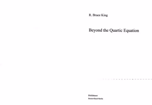 خرید و دانلود نسخه کامل کتاب Beyond the Quartic Equation
