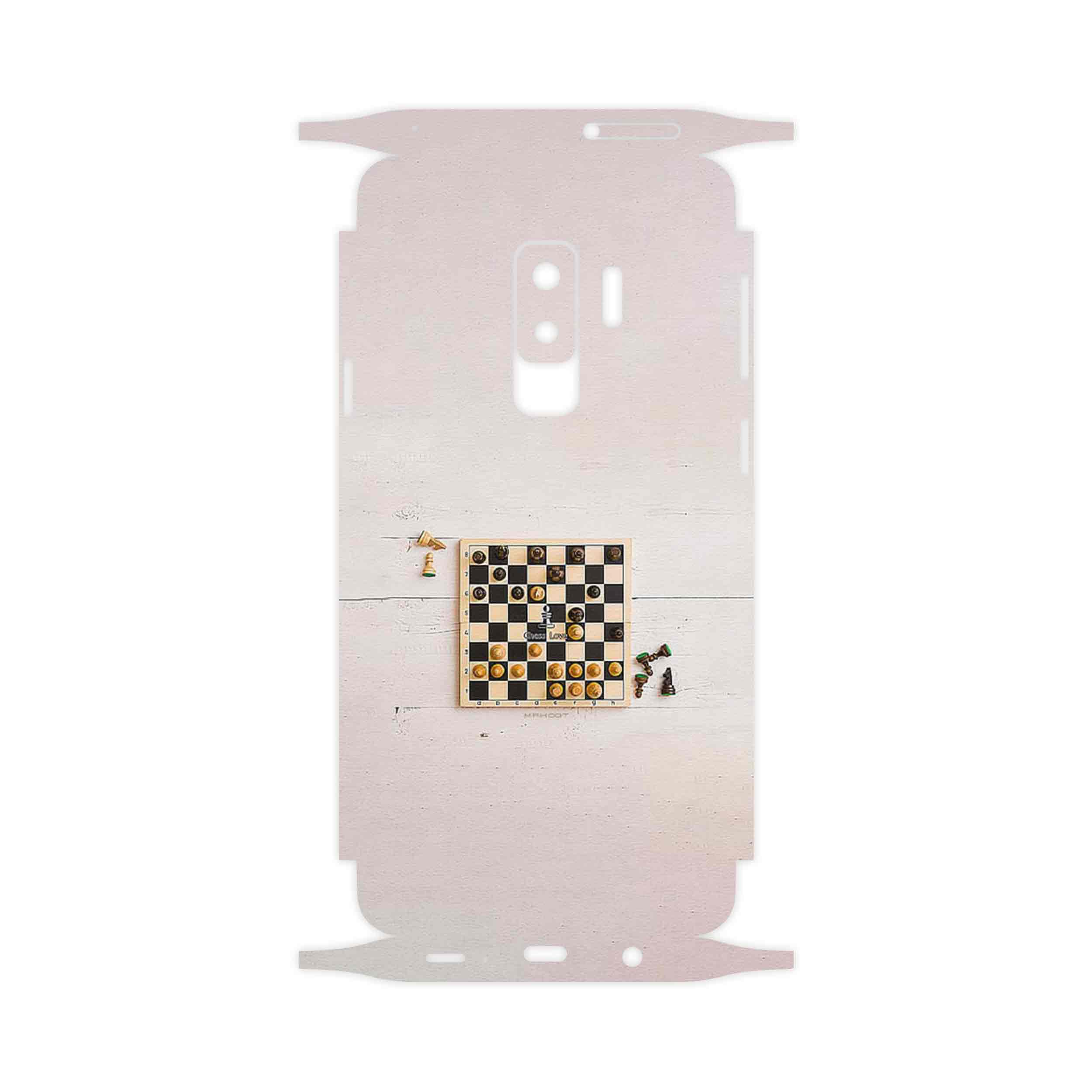برچسب پوششی ماهوت مدل Chess-FullSkin مناسب برای گوشی موبایل سامسونگ Galaxy S9 Plus