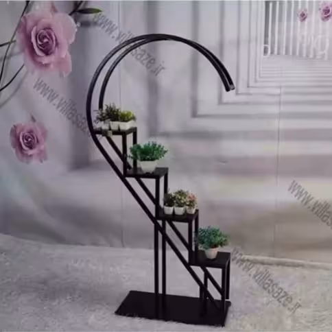 استند گل ویلا سازه طرح نیم قلب ارسال با باربری پس کرایه