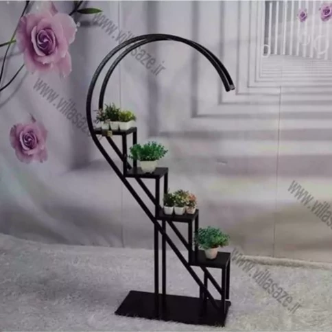 استند گل ویلا سازه طرح نیم قلب ارسال با باربری پس کرایه