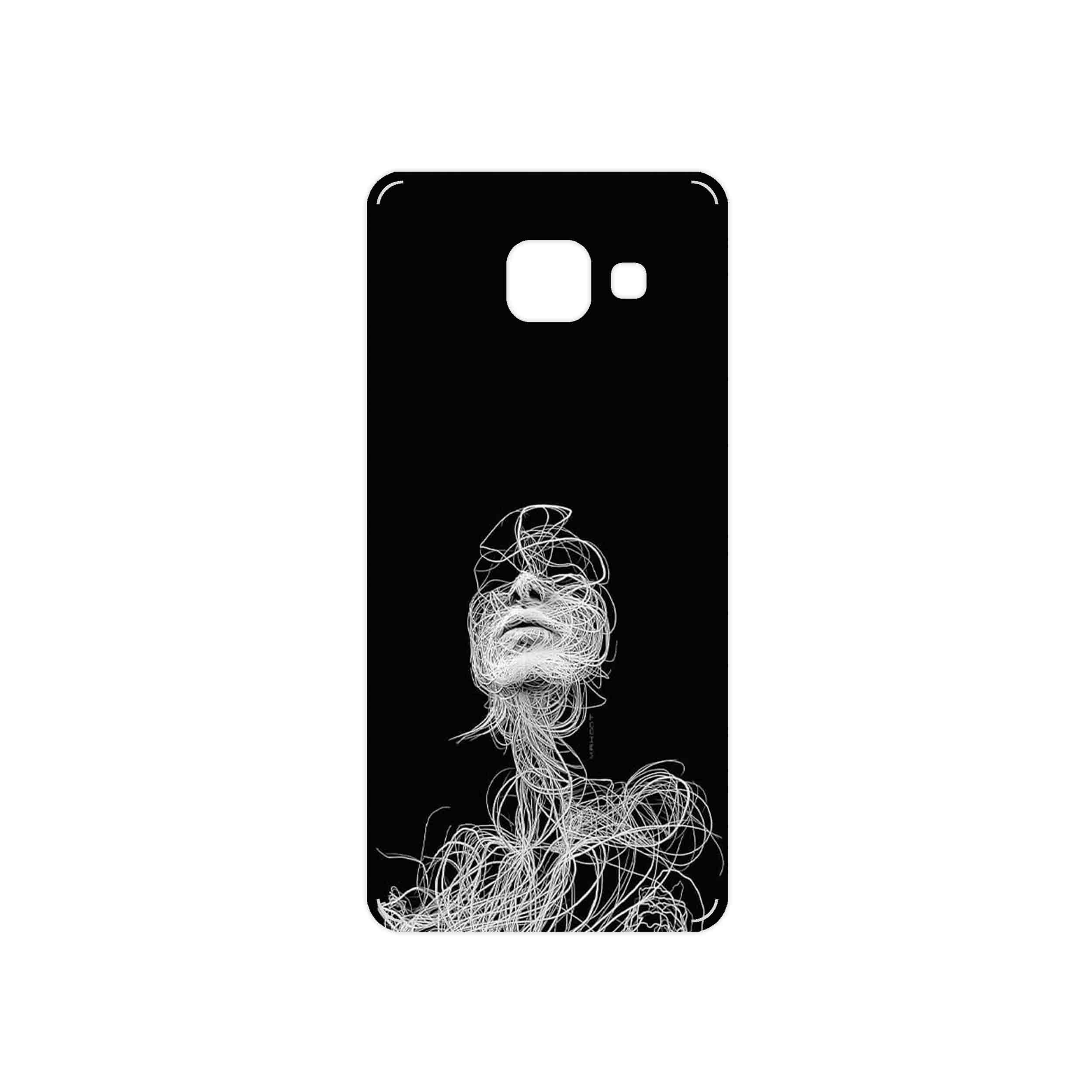 برچسب پوششی ماهوت مدل Strings Digital Art 2 مناسب برای گوشی موبایل سامسونگ Galaxy A3 2016