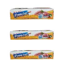 کیسه زیپ دار پامچال مدل دو زیپ کد 18x14 سه بسته 50 عددی