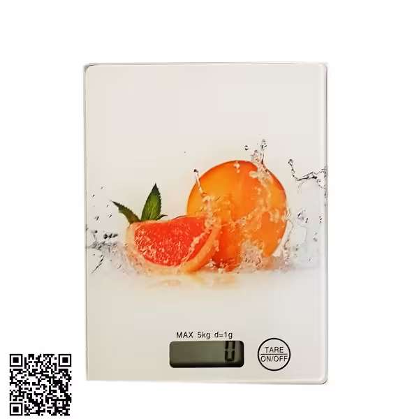 ترازوی آشپزخانه شیشه ای مدل KITCHEN SCALE
