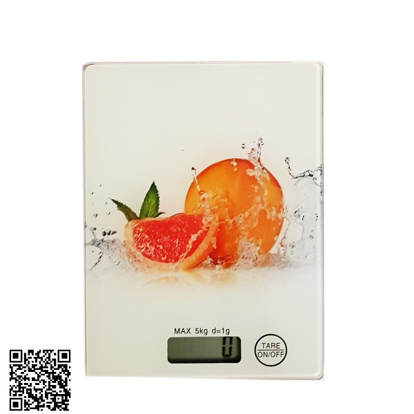 ترازوی آشپزخانه شیشه ای مدل KITCHEN SCALE
