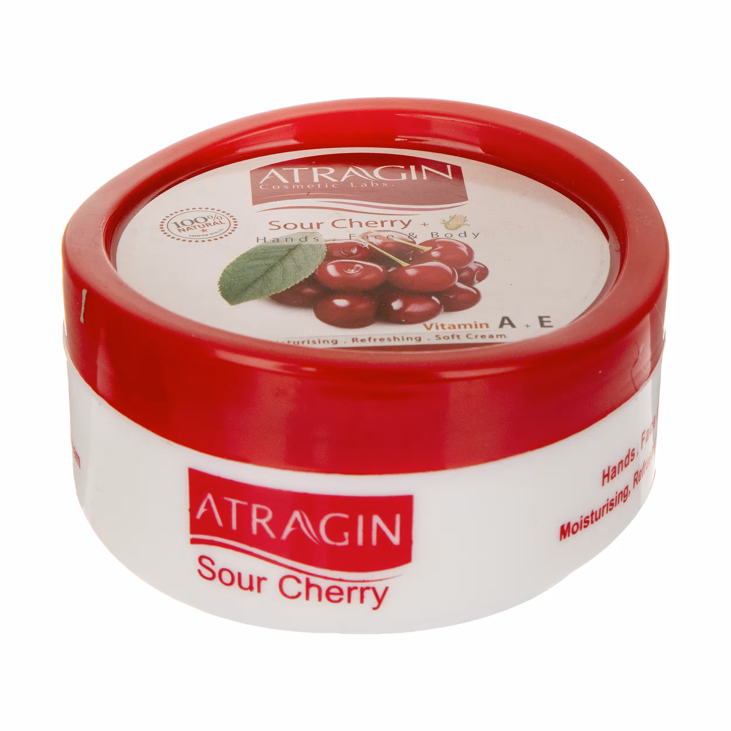 کرم مرطوب کننده و تغذیه کننده عطرآگین مدل Sour cherry حجم 180 میلی لیتر