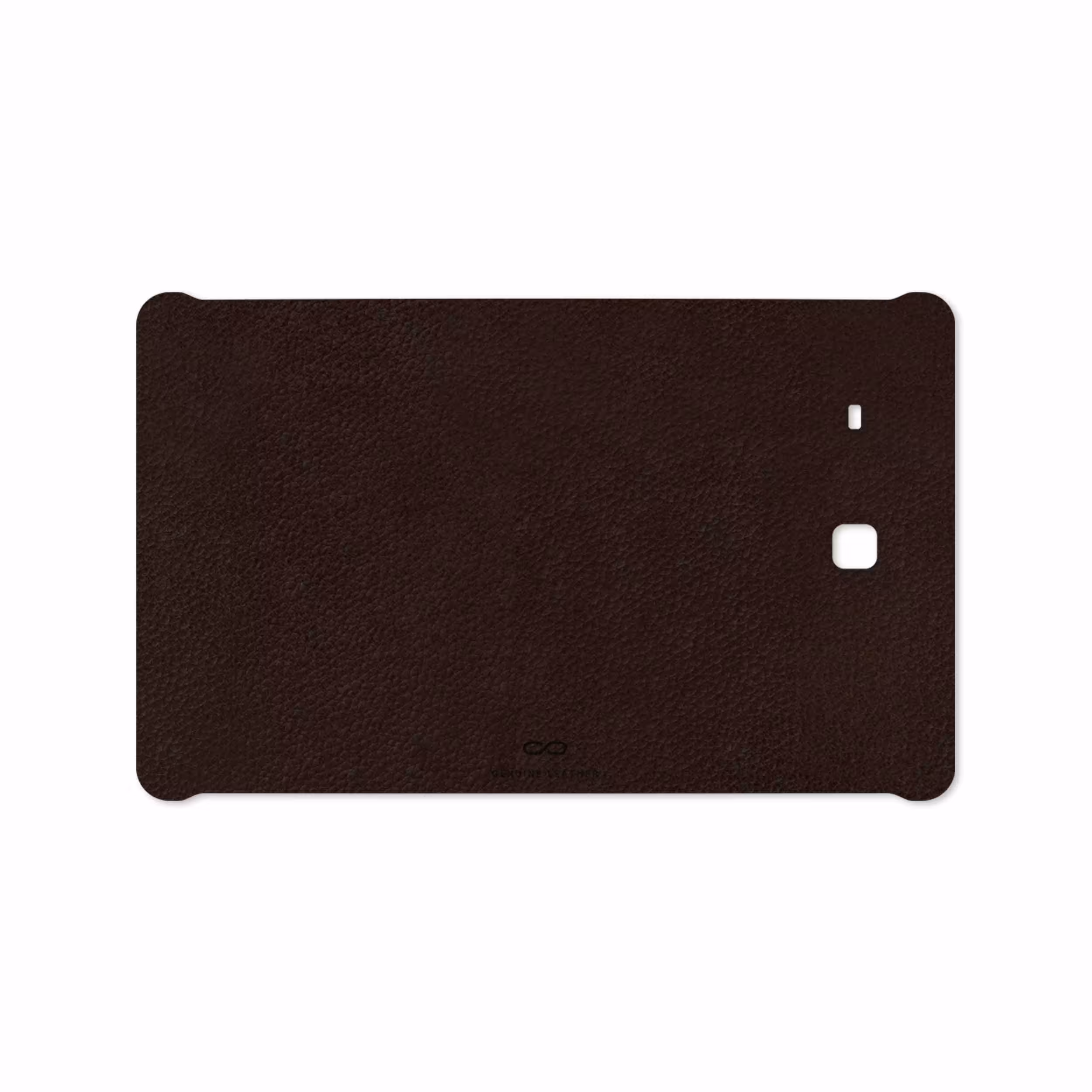 برچسب پوششی ماهوت مدل Dark-Brown-Leather مناسب برای تبلت سامسونگ Galaxy Tab E 9.6 2015 T561