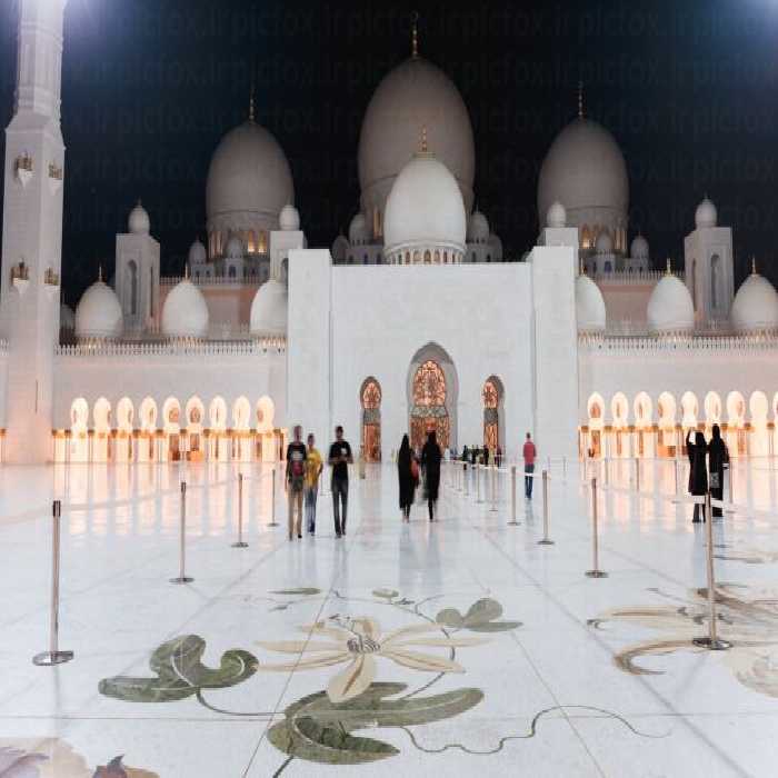 خرید و دانلود عکس باکیفیت از نمای داخلی مسجد شیخ زاید | پیک فاکس | Pic Fox